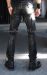 Leather Cargo Trousers Pants