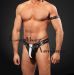 leather thong codpiece white