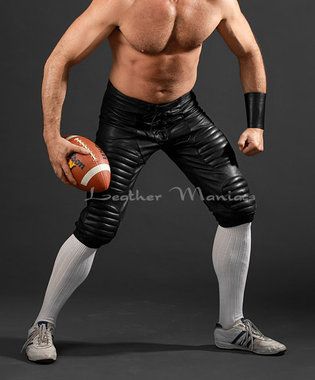 Leather Football Rugby Shorts