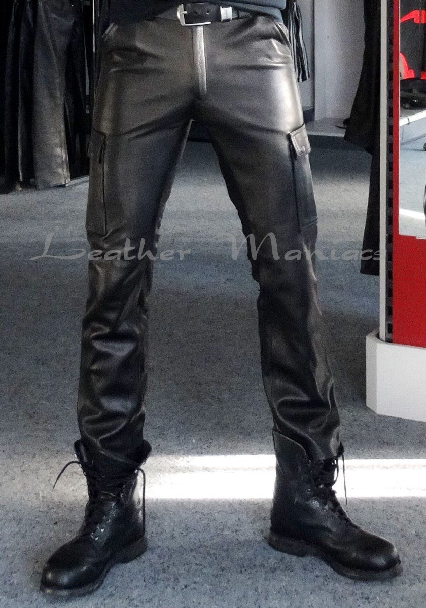 Koza Leathers Men's Real Lambskin Leather Pant MP025